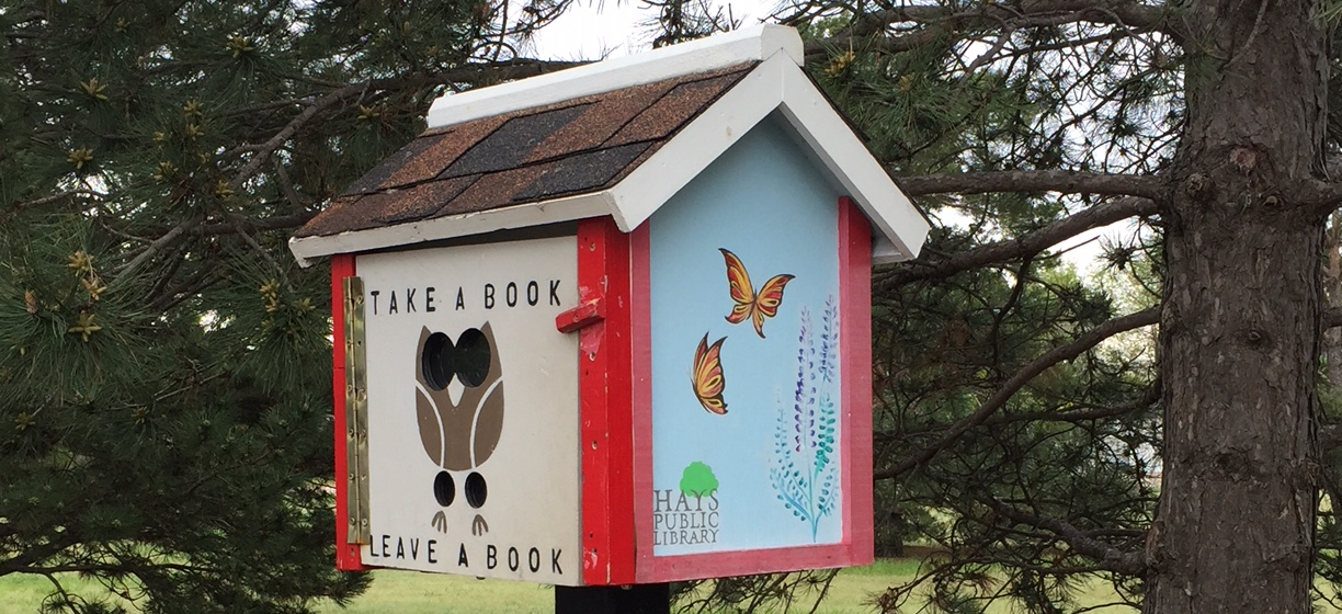 Little Free Library in 7 Hills Park